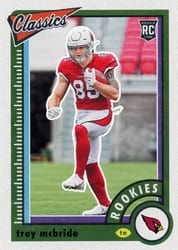 2022 Panini Classics Base Set Trey McBride #183 card
