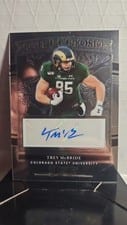 2022 Panini Select Draft Picks Youth Explosion Signatures Trey McBride #YE-TMC card