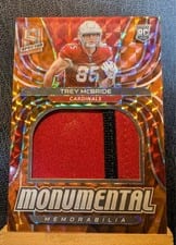 2022 Panini Spectra Monumental Memorabilia Trey McBride #MME-TMB card
