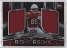 2022 Panini Spectra Rising Rookie Materials Trey McBride #RRM-TMB card
