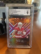2022 Panini XR Luminous Endorsements Trey McBride #LUM-TM card