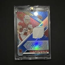 2022 Panini XR Rookie Swatch Autographs Trey McBride #RSA-TM