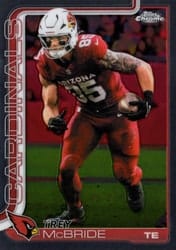 2025 Topps Chrome Base Set Trey McBride #4 card