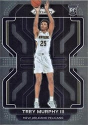 2021-22 Panini Prizm Base Set Trey Murphy III #288 card