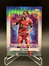 2024 Topps Chrome UEFA Wonderkids Trey Nyoni #WK-18 card