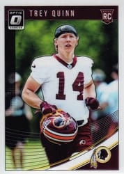 2018 Donruss Optic Base Set Trey Quinn #120 card