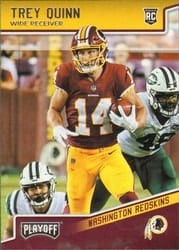 2018 Panini Playoff Base Set Trey Quinn #293 card