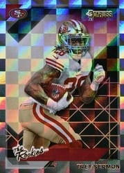 2021 Donruss The Rookies Trey Sermon #TR-TSE card
