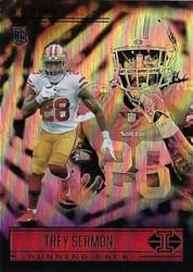 2021 Panini Illusions Base Set Trey Sermon #82 card