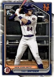 2024 Bowman Draft Base Set Trey Snyder #BD-138 card