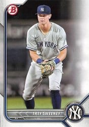 2022 Bowman Draft Base Set Trey Sweeney #BD-156 card