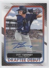 2022 Topps Pro Debut Draftee Debuts Autographs Trey Sweeney #DB-9 card