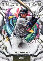 2025 Topps Inception Base Set Trey Sweeney #40 card