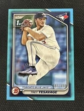 2024 Bowman Draft Trey Yesavage Sky Blue #BD-92 card