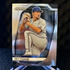 2025 Panini Prizm Trey Yesavage Silver Prizm #81 card