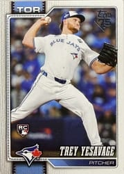 2026 Topps Base Set Trey Yesavage #620 card