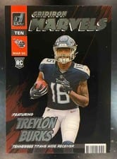 2022 Donruss Gridiron Marvels Treylon Burks #GM-18 card
