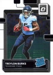 2022 Donruss Optic Base Set Treylon Burks #212 card