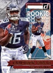 2022 Donruss Rookie Gridiron Kings Treylon Burks #RGK-9 card