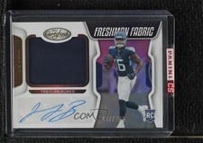 2022 Panini Certified Freshman Fabric Mirror Signatures Treylon Burks #215 card