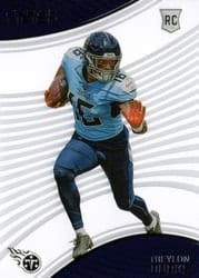 2022 Panini Chronicles Clear Vision Rookies Treylon Burks #CVR-11 card
