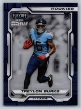 2022 Panini Chronicles Playoff Momentum Rookies Treylon Burks #PMR-12 card