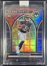 2022 Panini Mosaic Glass Mosaic Treylon Burks #GM-30 card