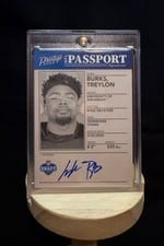 2022 Panini Prestige NFL Passport Signatures Treylon Burks #NPS-TB card