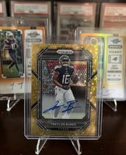 2022 Panini Prizm No Huddle Treylon Burks #313 card