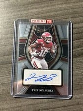 2022 Panini Select Draft Picks Rookie Signatures Treylon Burks #RS-TBU card