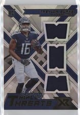 2022 Panini XR Rookie Triple Threats Materials Treylon Burks #RTT-TB card