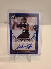 2024 Donruss Signature Marks Treylon Burks #SMA-TBU card