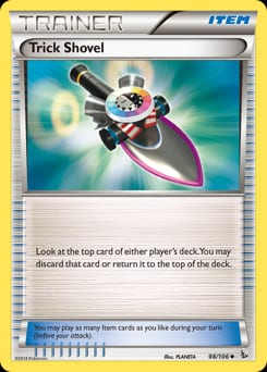 Flashfire Trick Shovel #98 card