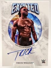 2025 Topps Exalted WWE Wrestling Exalted Autographs Trick Williams #EXA-TRI card