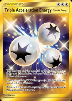 Unbroken Bonds Triple Acceleration Energy #234 card