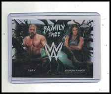 2026 Topps Chrome WWE Family Tree Triple H #FAM-HM card