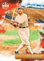 2019 Panini Diamond Kings Base Set Tris Speaker #12 card