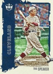 2021 Panini Diamond Kings Base Set Tris Speaker #112 card
