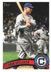 2021 Topps Archives Base Set Tris Speaker #264 card