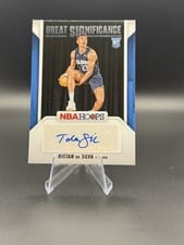 2024-25 Hoops Great SIGnificance Tristan da Silva #GS-TDS card