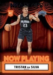 2024-25 Hoops Now Playing Tristan da Silva #24 card