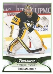 2021-22 Parkhurst Base Set Tristan Jarry #73 card