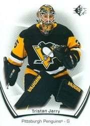 2021-22 SP Base Set Tristan Jarry #19 card