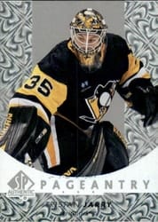2022-23 SP Authentic Pageantry Tristan Jarry #P-43 card