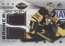 2022-23 SP Game Used 2022 NHL All-Star Game Jersey-Banner Relics Tristan Jarry #ASJB-TJ card