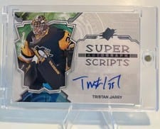 2022-23 SPx Superscripts Tristan Jarry #SS-TJ card
