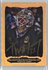 2023-24 Upper Deck Ultimate Collection Signature Masterpieces Tristan Jarry #USM-TJ card