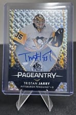 2023 SP Authentic Pageantry Tristan Jarry #P-28 card