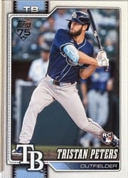 2026 Topps Base Set Tristan Peters #330 card
