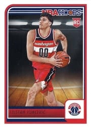 2023-24 Hoops Base Set Tristan Vukcevic #254 card